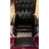 Image 2 : Genuine Leather Reclining Accent Chair 31x36