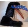 Image 2 : First Nations Raven Mask - Pacific Northwest Ceremonial Mask 16T