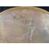 Image 3 : Handmade Large Pottery Platter 1982- 22 Inches Long
