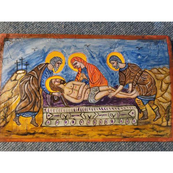 Lamentation Of Christ Painting