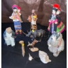 Image 5 : International Souvenir Dolls 16T w/ Corn Husk Old Lady & Assorted Figurines
