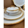 Image 3 : Haviland Limoges - Special Occasion 22K Gold Embellished Porcelain Serving Ware 