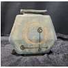 Image 12 : Stunning Signed Pottery Vases , Yamato Mini Tea Cup Set, Limoges Castel Pitcher, The Glass Shop Vase