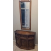 Image 1 : Craftline Hall Table 34 W, 12 D, 28 T and Craftline Wall Mirror 16.5 X 41.5 