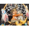 Image 6 : The Ashton Drakes Gallery Little Dream Weavers Ornament Set #3
