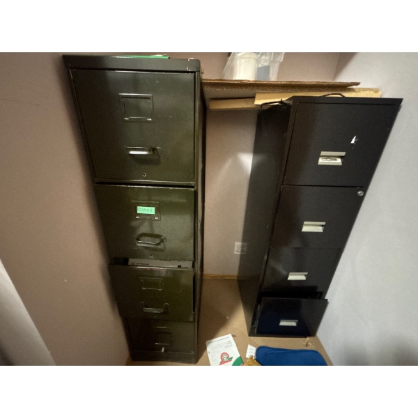 3 tall Filing Cabinets 