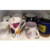 Image 4 : Double Door Cabinet Contents - Crystal Stemware Mugs & More