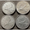 Image 2 : Canadian 25-cent Pieces 80% Silver 64.13 Grams