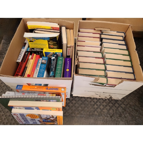 Assorted Books: Fiction/ Non Fiction, Variety