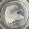 Image 2 : 2000 Canada's Birds of Prey 50 Cent Coin 92.5% Silver 9.3 Grams