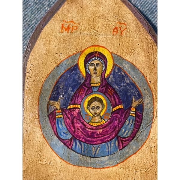 Theotokos & The Christ Child Painting