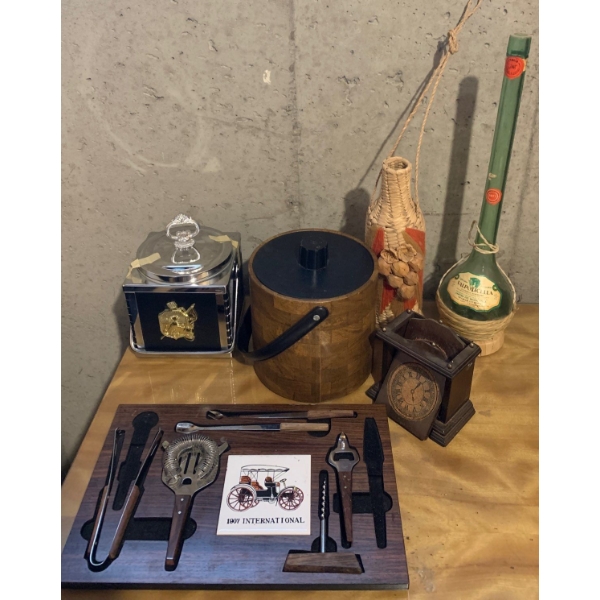 Barware Essentials - Ice Buckets, Vintage Glass, and More 