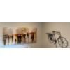 Image 1 : Home Wall Decor (Bring Tools) - Rain Print (48x24), Bike, Wall People 