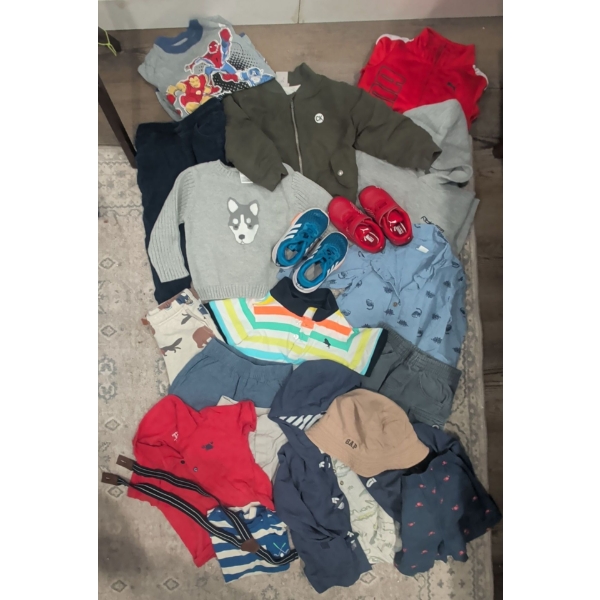 Boys Spring/Summer Attire w/ Athletic Footware - Calvin Klein PUMA Adidas & More