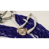 Image 2 : Vintage Blue Jewelry Featuring Bead Necklaces, Pendants, and Bracelet