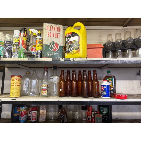 Vintage Bottle/Products Collection 