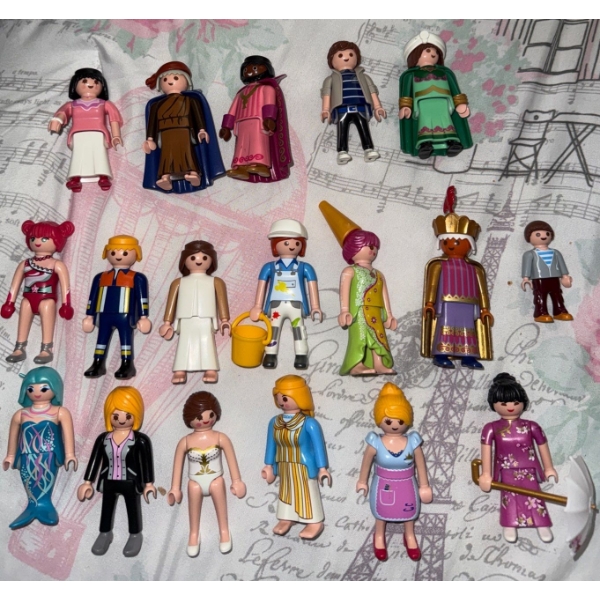 Vintage Playmobile Figurines From Multiple Themes & Play Sets