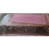 Image 2 : Coffee Table: 55 w, 21.5 d, 17 h ,End: 25 w, 25 d, 21 h and Magazine Holder Table:  25 w, 19 d, 20 h
