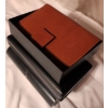 Image 5 : Men's Accessory Pack - Antique Shaving Kit Luxury Fountain Pen & Genuine Leather Pocket Book