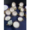 Image 5 : Coalport Spearpoint Cobalt Patterned China, 7 Full Placesettings plus Extras
