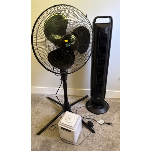 Seville Classics Heater, For Living Oscillating Fran Model SP9-18AW, Humidifier 