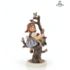 Image 3 : Vintage Goebel Hummel Figurine Titled "Apple Tree Girl" , 31''INCHES IN Height , "M.J. Hummel".