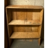Image 2 : Pair of Metal (36W, 71T) Shelving Units w/ Wooden Shelf 