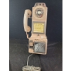Image 1 : Vintage Automatic Electric Company 3-Slot Rotary Dial Pay Phone- Beige