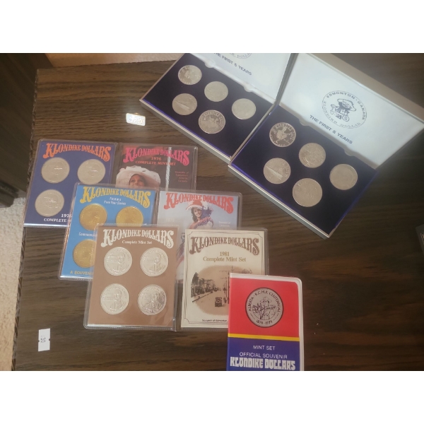 Klondike Dollars - Official Souvenir Trade Dollars - Vintage - Gold Rush 