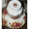 Image 4 : Royal Albert - 'Old Country Roses'  Tea Time Essentials -Cream & Sugar 7 Teacups Saucers