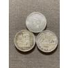 Image 1 : Three Canadian Dollars 23.33 g Silver (.800)