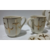 Image 5 : Partylight Faux "Teapot" 6 T, "Mugs" 2.5 T, "Saucer" 4" Diameter- For Candle Use
