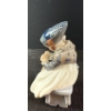 Image 2 : Royal Copenhagen Porcelain Girl Working Figurine 6T