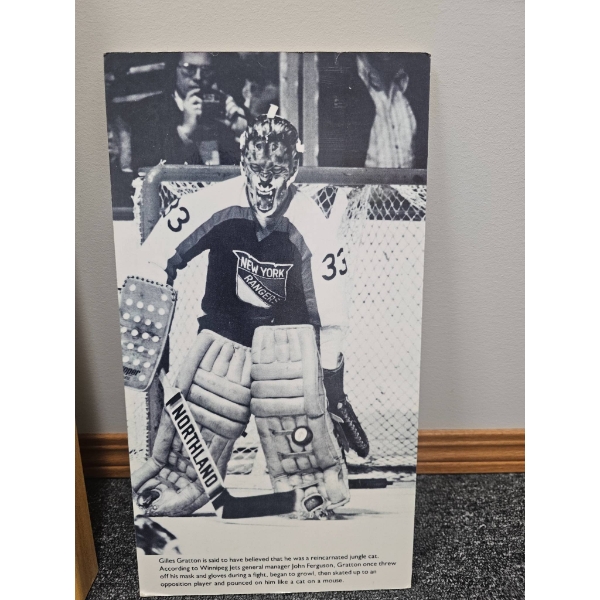 New York Rangers Memorabilia with Vintage Team Photo and Player Images