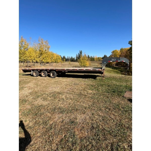 2011 Precision Trailer Tri Axel - 3 10 000 Lb. Axels w/ Super Single Tires 