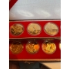 Image 2 : China Shenyeng Mint official Zodiac Medal 12Pcs Set Gold Guilded