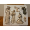Image 2 : Willow Tree 'Nativity' Wooden Figurines New in Box - 9T 