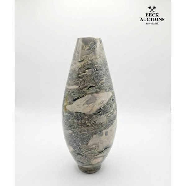 Polished Multi-Marble Vase. 10IN T