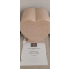 Image 1 : Cultured Granite Cremation Urn 10 W, 9 D, 10 T, Heart Shaped (460 Cubic Inch)