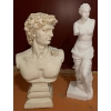 Image 1 : David Resin Statue 22 T and Venus de Milo Resin Statue 24 T