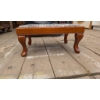 Image 7 : 1917 Foldable Wooden Rocking Chair and Foot Table Set