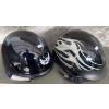 Image 3 : NEW FULMER MX Helmets - PHX Marauder Size L Black & PHX Breeze 2 Size L Flames