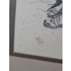 Image 6 : Untitled: Boy, Artist: Mottola, Offset Lithograph Framed Under Glass 13.5 X 16.5 