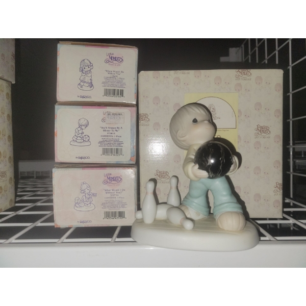 4 Unopened Precious Moments Boxes w/ 'Lord Spare Me' 4T