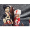 Image 14 : Two Scottish-Themed Porcelain Dolls & A Decorative Bud Vase With A Figurine Motif And More.
