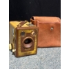 Image 1 : Kodak Brownie Six-20 Model F Camera With Case