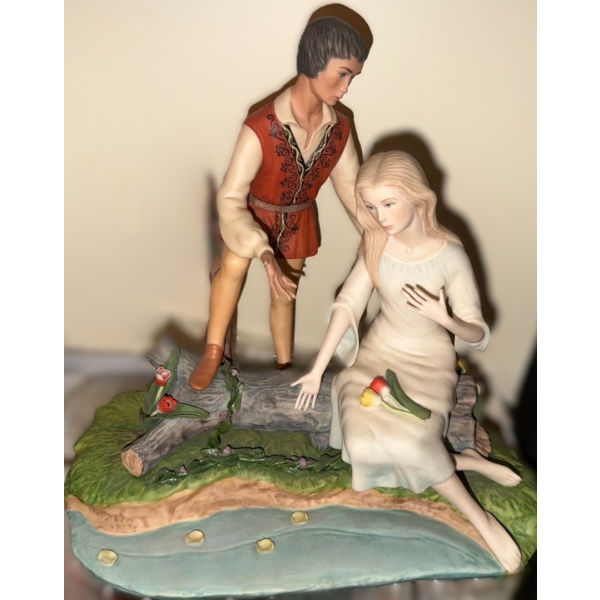 Laszlo Ispanky Statue of Lovers 2 W, 8.5 D, 18 T 