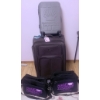Image 1 : Four-Piece Luggage Set Including Two Rolling Suitcases and Two Shoulder Bags