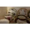 Image 10 : Teapot Set w/ Plates, Made in USSR, Cup/ Saucer Sets, Some Unmatched