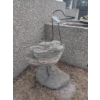 Image 2 : Stone and Metal Bird Sculpture with Rustic Design